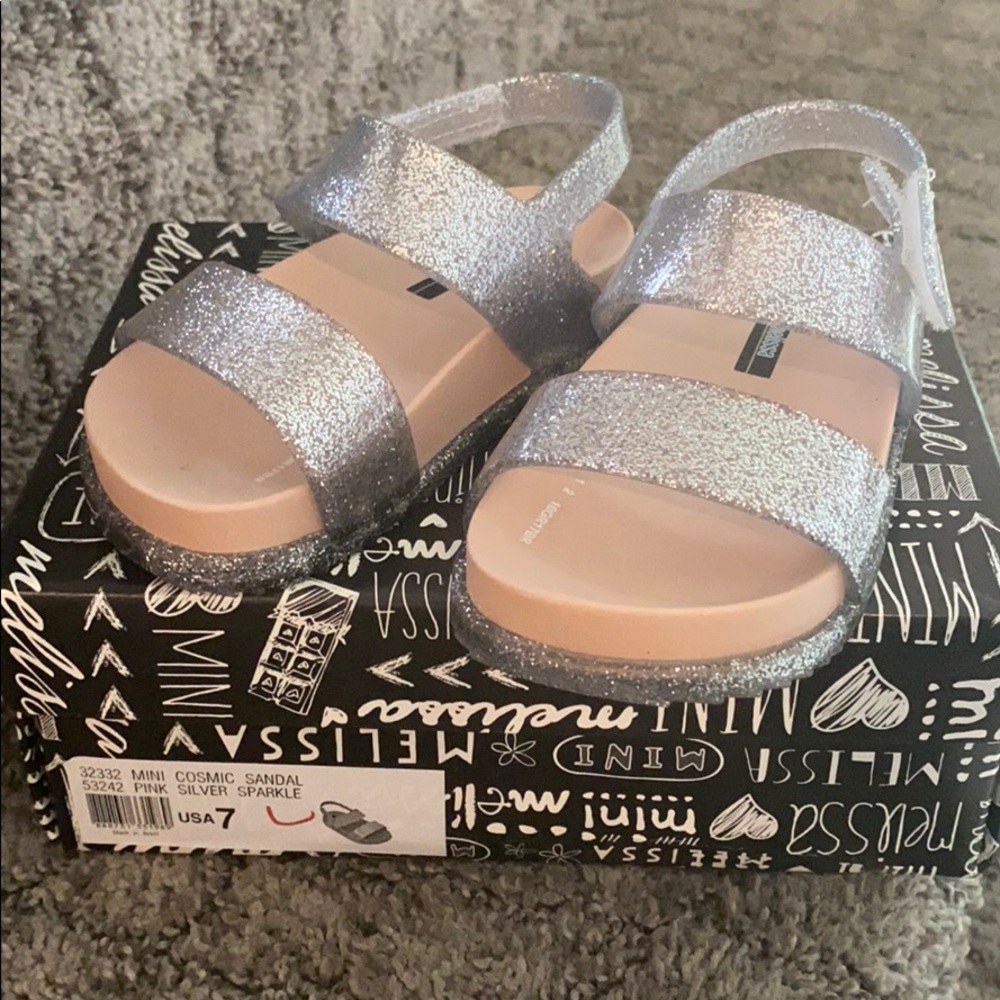 Mini Melissa toddler girls cosmic  sandal
